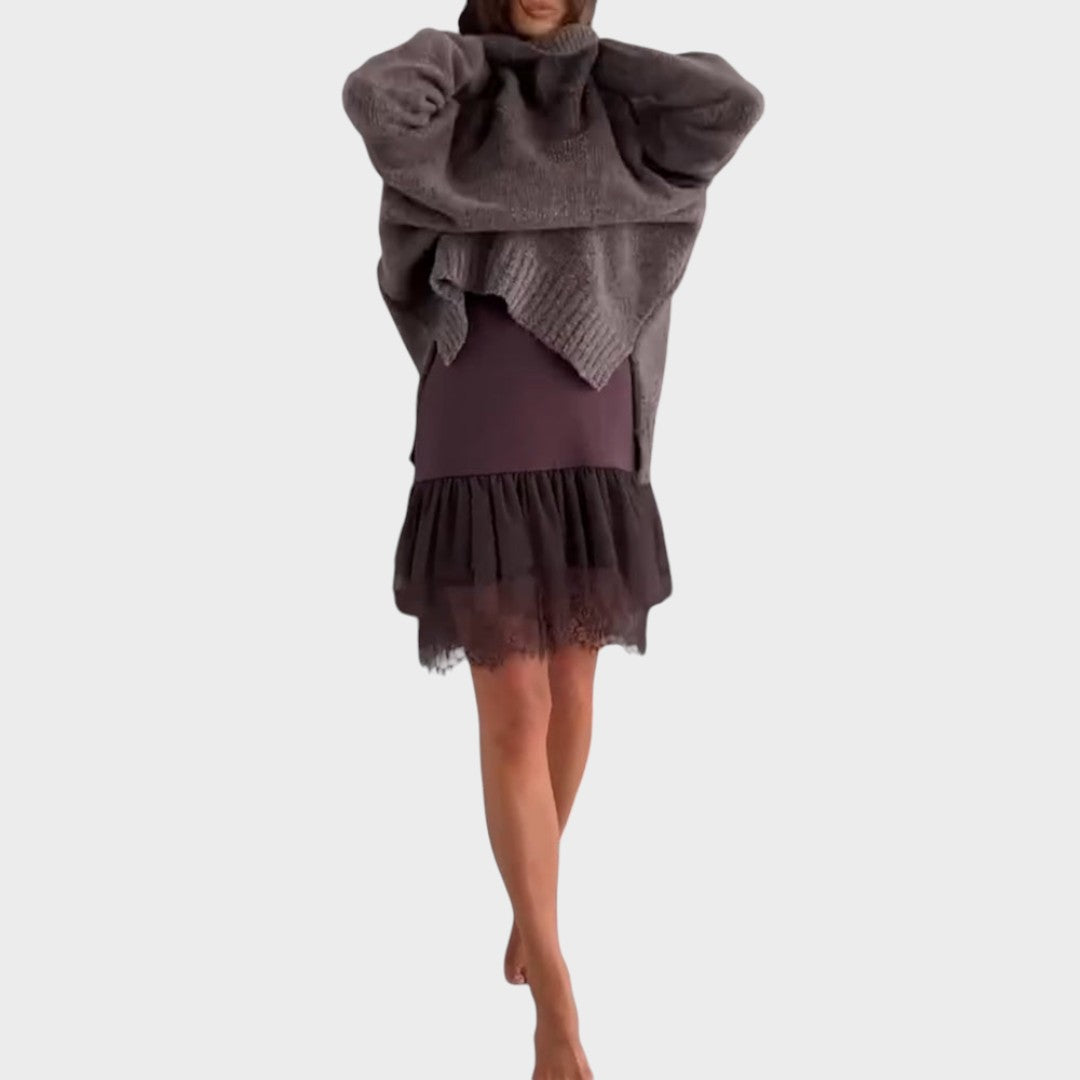 Aurora | Conjunto de jersey y falda