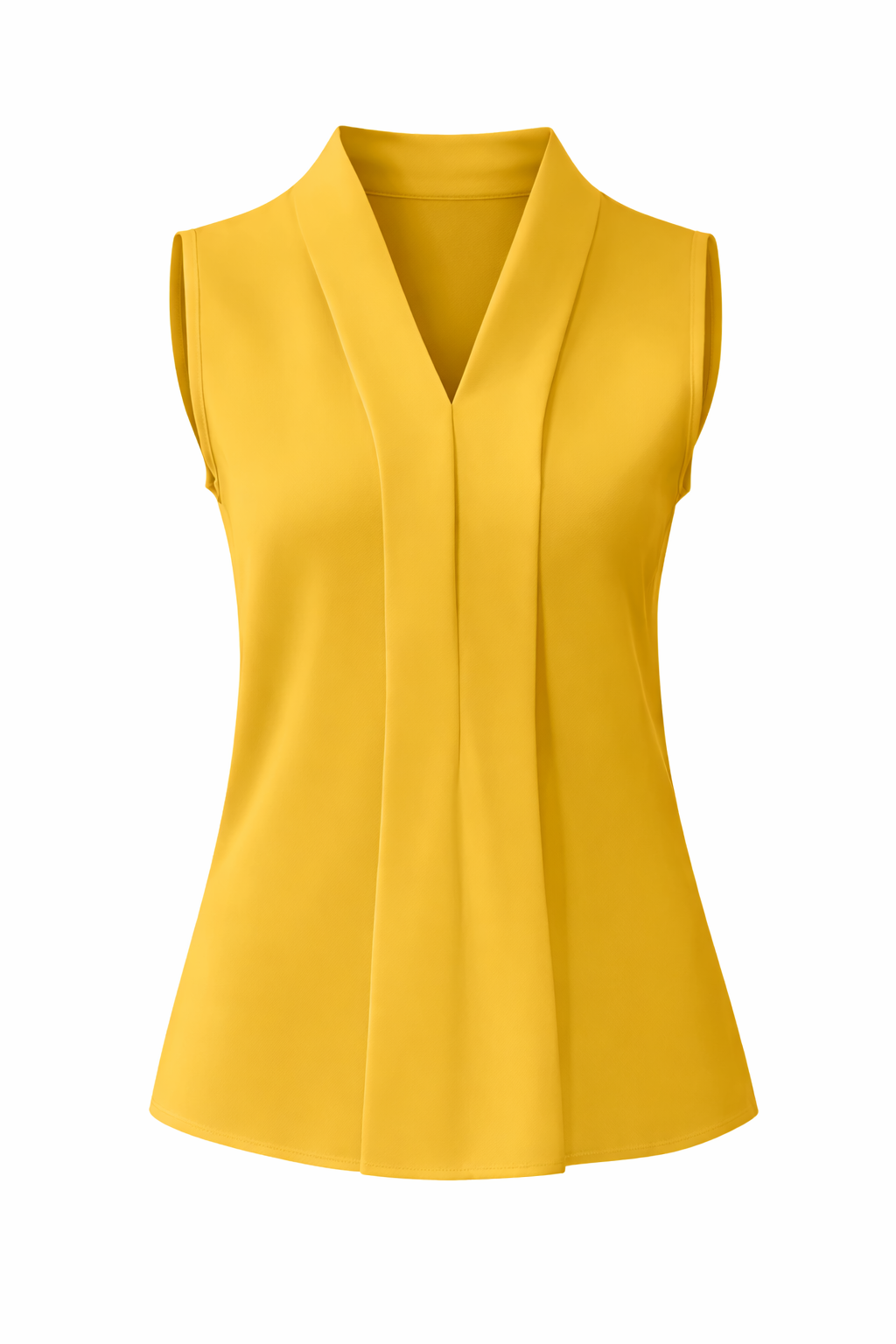 CAMISETA BLUSA ELEGANTE CON CUELLO EN V