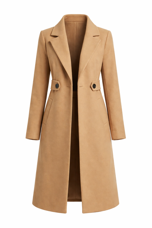 ABRIL | ABRIGO CLÁSICO ENTALLADO