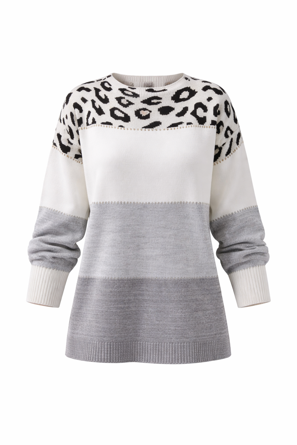 JERSEY ELEGANCIA DE LEOPARDO