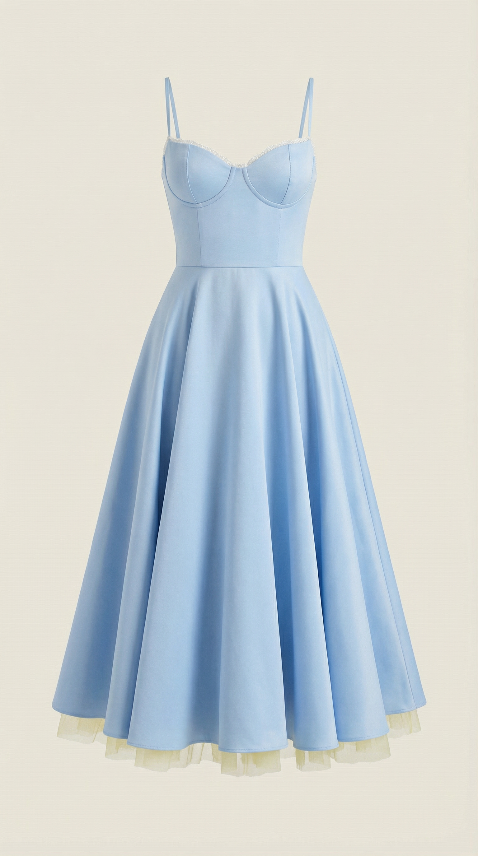 VESTIDO MIDI ELEGANTE DE MUJER