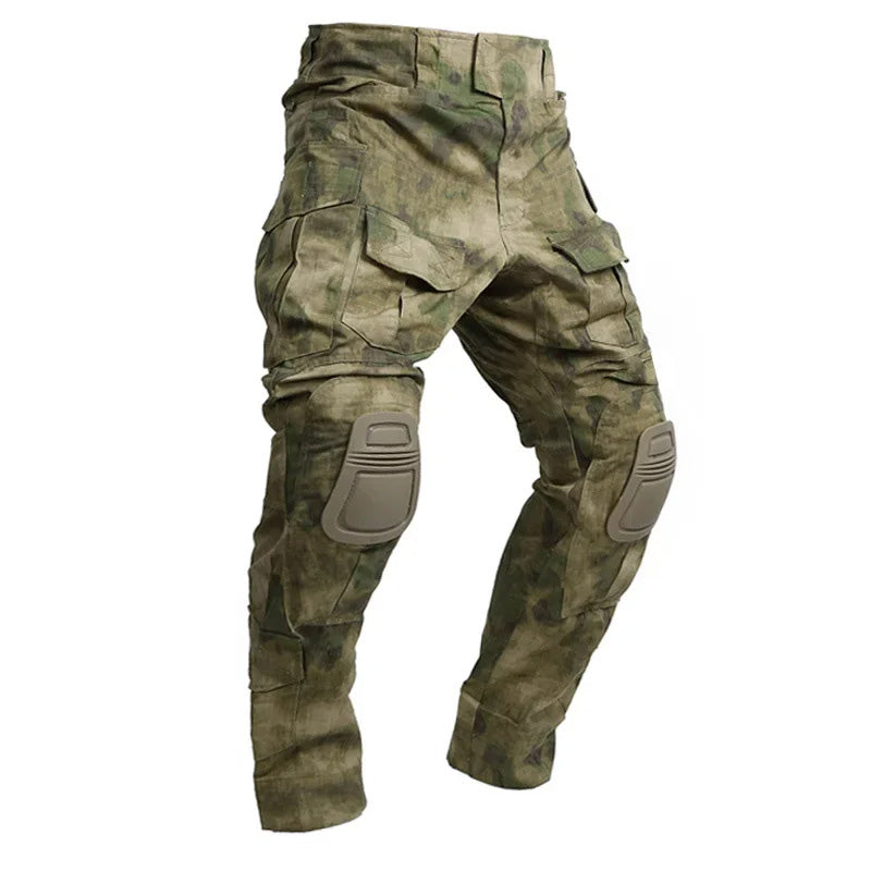 PANTALONES CARGO TÁCTICOS PARA HOMBRE CON RODILLERAS INTEGRADAS