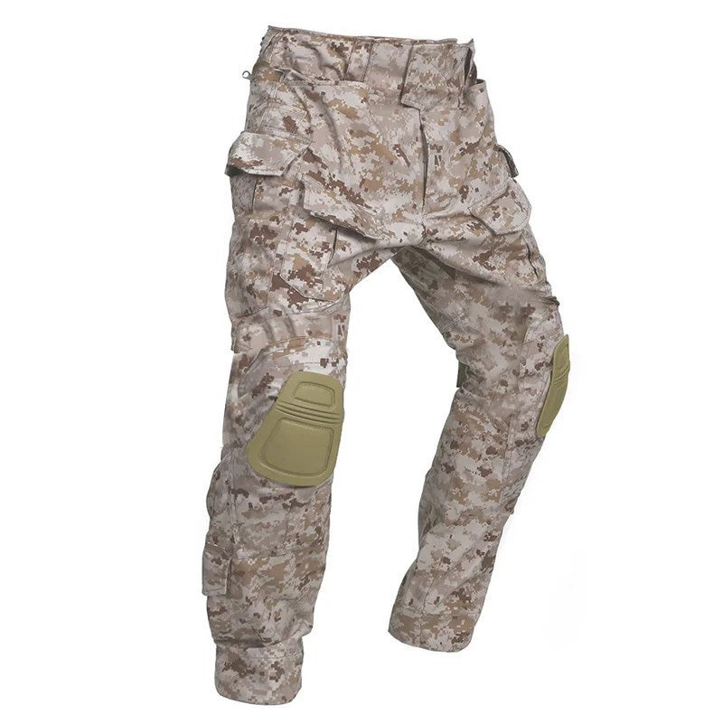 PANTALONES CARGO TÁCTICOS PARA HOMBRE CON RODILLERAS INTEGRADAS